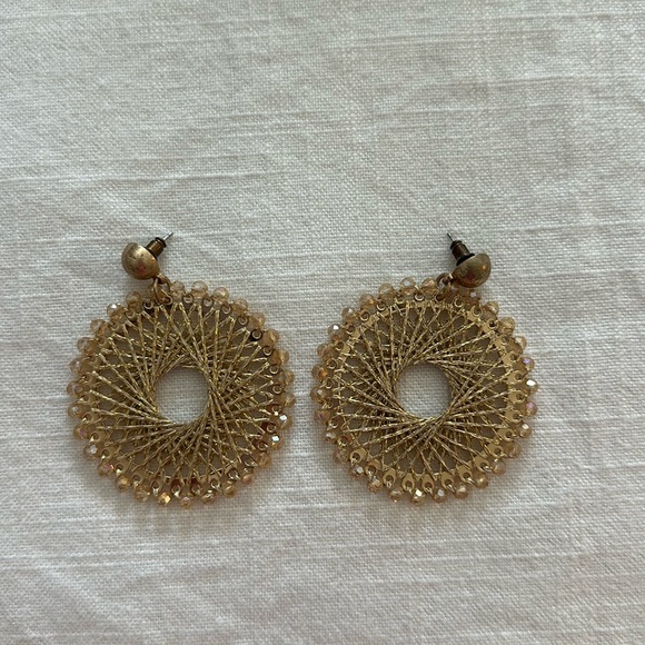 Gold Earrings - Picture 1 of 2